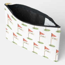 Bolsito Accesorio Grande Bandera de Golf Romántico "Me Caso" Favor de Boda 