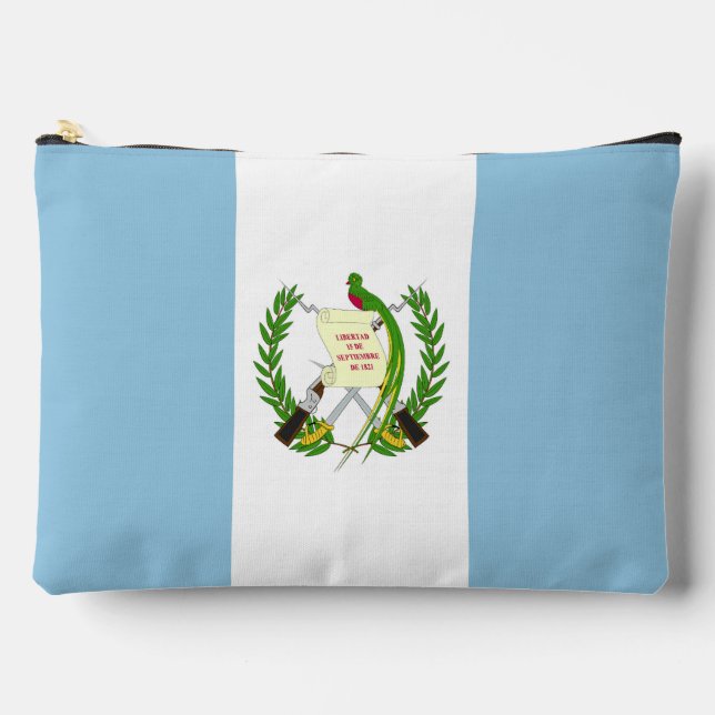 Bolsito Accesorio Grande Bandera de Guatemala (Anverso)