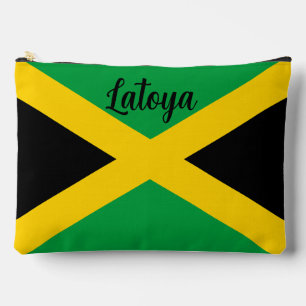 Bolsito Accesorio Grande Bandera de Jamaica Personalizada