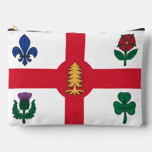 Bolsito Accesorio Grande Bandera de Montreal, Quebec