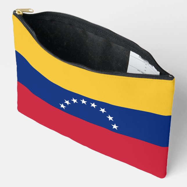 Bolsito Accesorio Grande Bandera de Venezuela (Abierto)