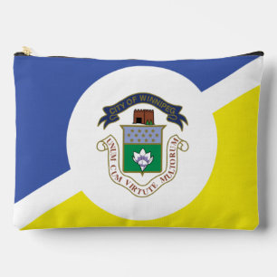 Bolsito Accesorio Grande Bandera de Winnipeg, Manitoba 