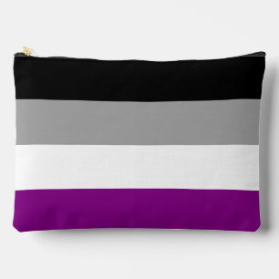 Bolsito Accesorio Grande Bandera del orgullo asexual