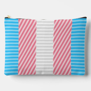 Bolsito Accesorio Grande Bandera del Orgullo Transgénero de Funky Boho Stri