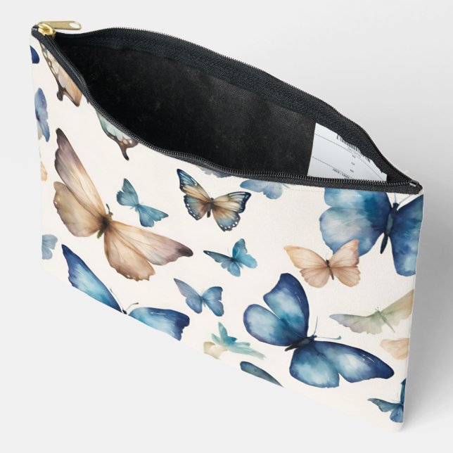 Bolsito Accesorio Grande Bellezas de Mariposas (Abierto)