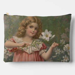 Bolsito Accesorio Grande Bellezas de Pascua, Ilustración Vintage, 1898