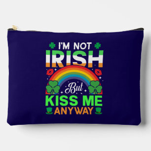 Bolsito Accesorio Grande besarme de todas formas diseño de humor irlandés-6