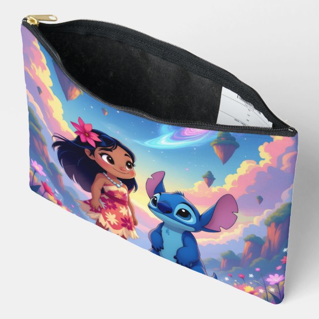 Bolsito Accesorio Grande Beste Freunde fürs Leben – Lilo & Stitch (Abierto)