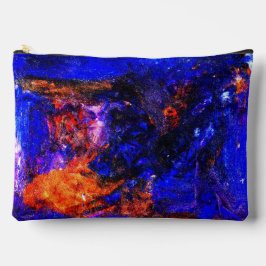 Bolsito Accesorio Grande Bestia Azul Corriendo Fuego