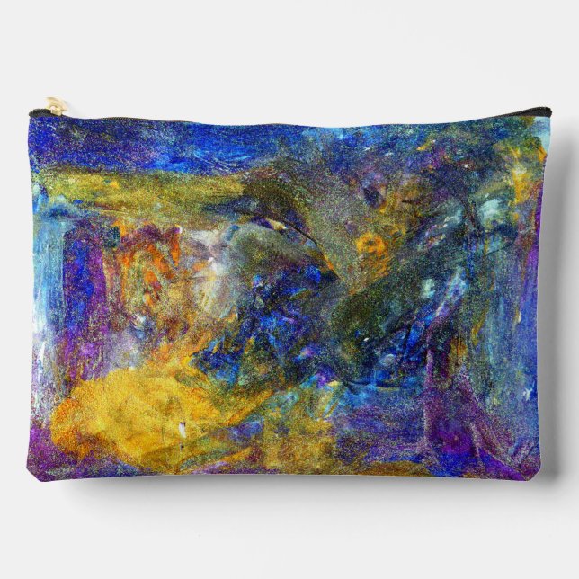 Bolsito Accesorio Grande Bestia Azul en ejecución (Anverso)