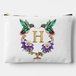 Bolsito Accesorio Grande Boda de la letra H de Colorado Hummingbird & Colum