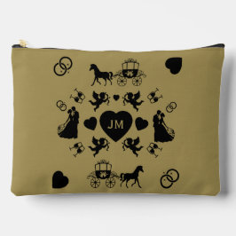 Bolsito Accesorio Grande Boda Romántico De Caballos Y Carros