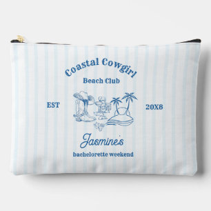 Bolsito Accesorio Grande Bodega costera Blue Ocean Bachelorette fin de sema