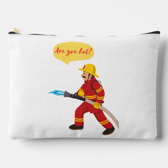 Bolsito Accesorio Grande bombero, ¿estás caliente? (Anverso)