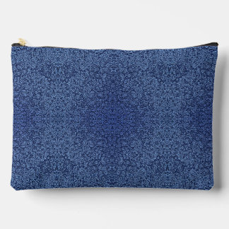 Bolsito Accesorio Grande Botanical Pattern in Blue 2