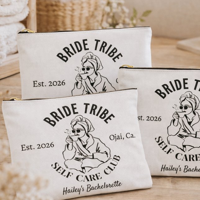 Bolsito Accesorio Grande Bride Tribe Self Care Club Makeup Bags | Spa Bache (Subido por el creador)