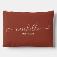Bridesmaid personalizada de maderas quemadas minim