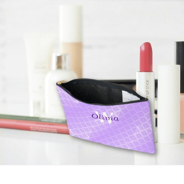 Bolsito Accesorio Grande Brillante morado de Relieve metalizado (Subido por el creador)