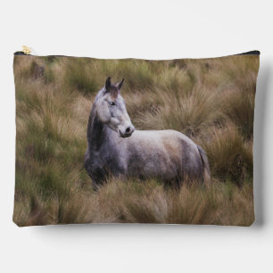 Bolsito Accesorio Grande Caballo gris hermoso