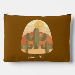Bolsito Accesorio Grande Cactus Desert With Sun