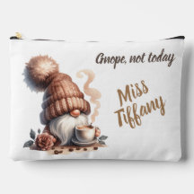 Café Gnome Cute Watercolor