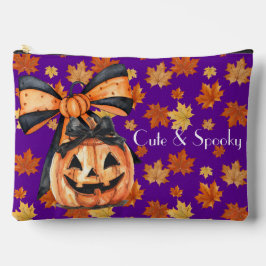 Bolsito Accesorio Grande Calabaza Coqueta de Otoño/Halloween Lindo