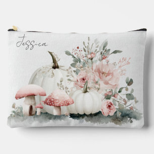 Bolsito Accesorio Grande Calabazas y flores de otoño