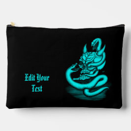 Bolsito Accesorio Grande Calavera - Cabeza malvada con serpiente