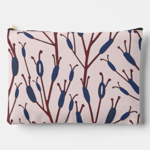 Bolsito Accesorio Grande Campo de gatos contra campo rosado