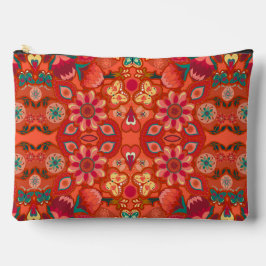 Bolsito Accesorio Grande Campos de fresa Retro Paisley