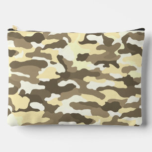Bolsito Accesorio Grande Camuflaje del desierto grande