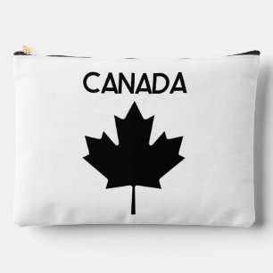 Bolsito Accesorio Grande CANADÁ. Bandera canadiense. Patriótico.