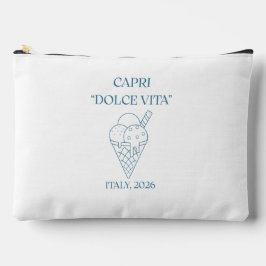 Bolsito Accesorio Grande Capri Dolce Vita Italia Gelato 2026 