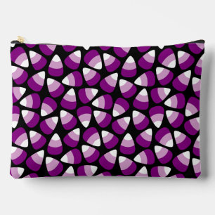 Bolsito Accesorio Grande Caramelo de Maíz Morado en Halloween Negro