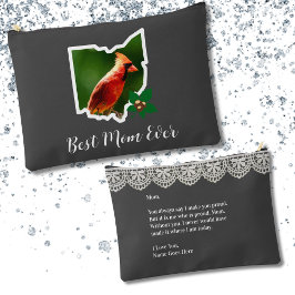 Bolsito Accesorio Grande Cardenal de mamá de Ohio y Día de la Madre de Buck