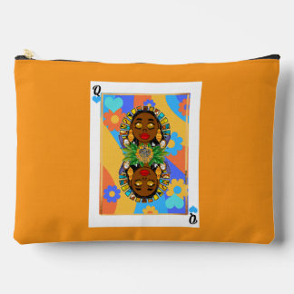 Bolsito Accesorio Grande Carta de juego floral retro de Oshun