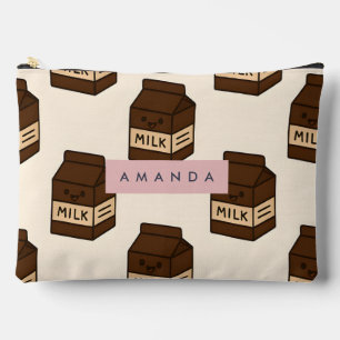 Bolsito Accesorio Grande Cartón personalizado de leche de chocolate