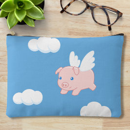 Bolsito Accesorio Grande Cerdo volador - lechón con alas