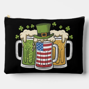 Bolsito Accesorio Grande Cerveza irlandesa Estados Unidos Bandera estadouni