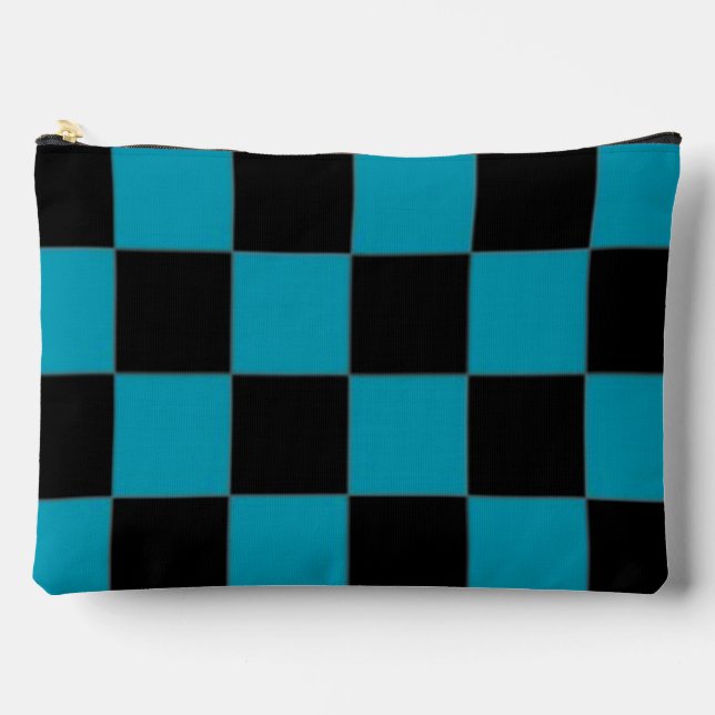 Bolsito Accesorio Grande Checked Large (Anverso)