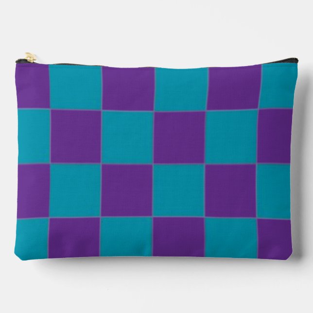 Bolsito Accesorio Grande Checkered (Anverso)