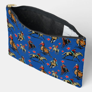 Bolsito Accesorio Grande Chicas De Rodeo Del Oeste En Caballos