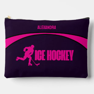 Bolsito Accesorio Grande Chicas: Fiesta de cumpleaños de hockey sobre hielo