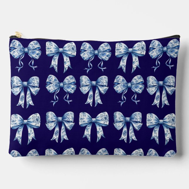 Bolsito Accesorio Grande Chinoiserie Bow Coquette (grande) (Anverso)