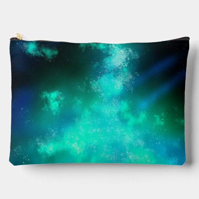 Bolsito Accesorio Grande Cielo verde esmeralda (Anverso)