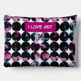 Bolsito Accesorio Grande Círculos gruesos.