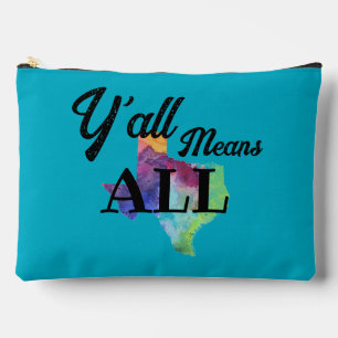 Bolsito Accesorio Grande CISV Austin "Y'all Means All"