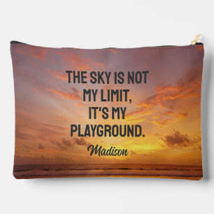Bolsito Accesorio Grande Cita de Sky de nombre personalizado
