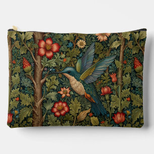 Bolsito Accesorio Grande Clásica moda bohemiana de arte de colibrí vintage