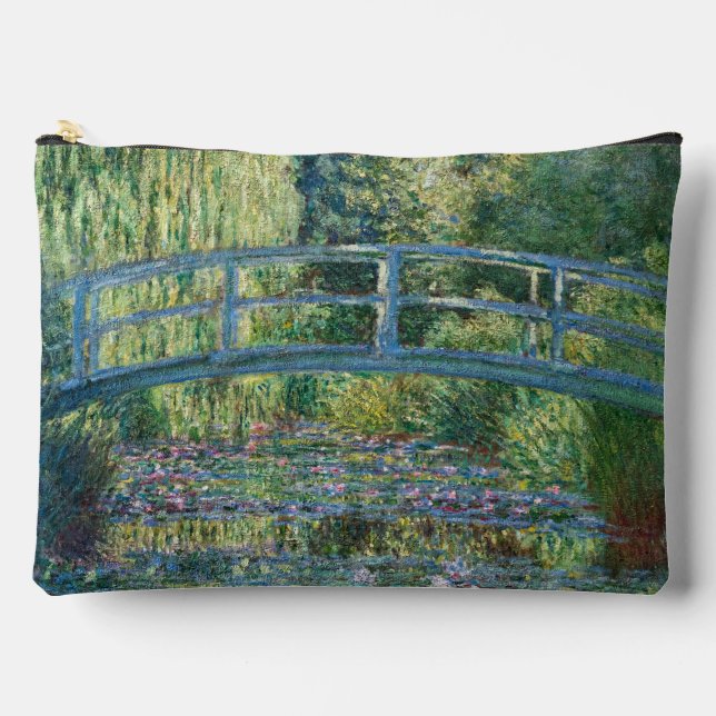 Bolsito Accesorio Grande Claude Monet - estanque de Lily del Agua, Armonía  (Anverso)